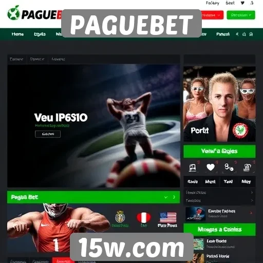 Avaliação do desempenho do site PAGUEBET